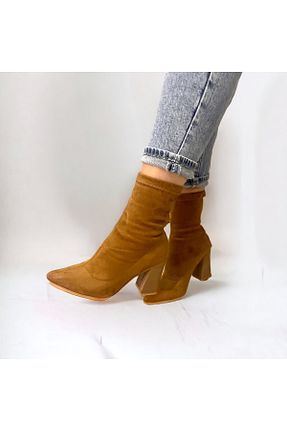 بوت / نیم بوت قهوه ای زنانه جیر MASSİMA - کد 777716385