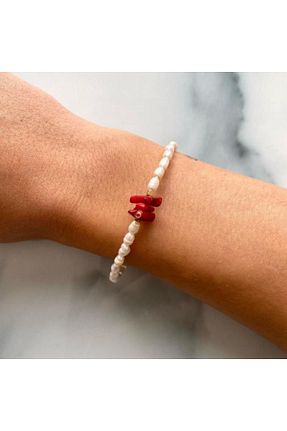 دستبند مروارید سفید MİRSTAR - کد 475900754