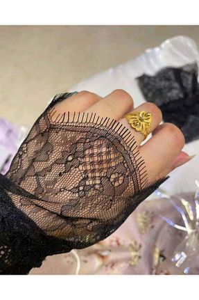 دستکش مشکی زنانه لیکرا Genel Markalar - کد 804157325