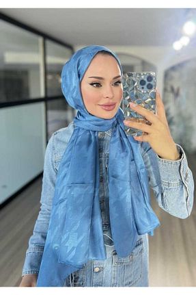 شال آبی زنانه VALORSCARF - کد 804154530