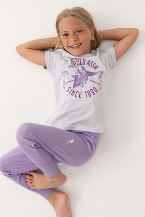 ست لباس راحتی رنگی بچه گانه چاپی U.S. Polo Assn. - کد 804376211