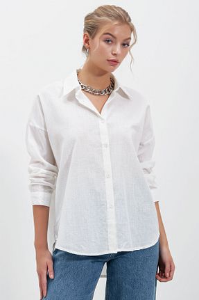 پیراهن نباتی زنانه رگولار HAKKE - کد 804392862