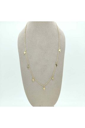 گردنبند طلا زرد زنانه 14 عیار byBurak GOLD - کد 804562658