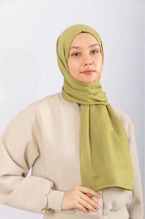 شال سبز زنانه پنبه ای hijabchi - کد 804577124