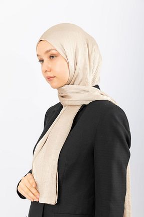 شال بژ زنانه hijabchi - کد 804583914