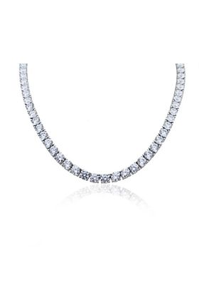گردنبند نقره زنانه 925 عیار derince gümüş - کد 805050258