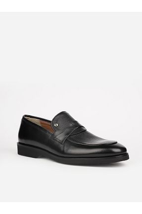 کفش کژوال مشکی مردانه چرم خالص Pierre Cardin - کد 805013617