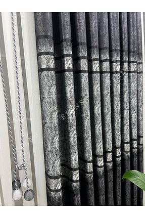 پرده زمینه مشکی پلی استر FİENS - کد 799830904