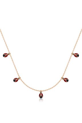 گردنبند نقره زرد زنانه 925 عیار Aya Diamond - کد 804416509