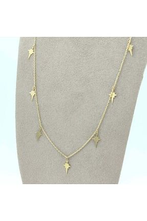 گردنبند طلا زرد زنانه 14 عیار byBurak GOLD - کد 804562658