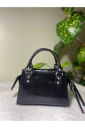 کیف دوشی مشکی زنانه چرم مصنوعی aryamod - کد 804567320