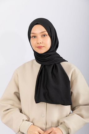 شال مشکی زنانه پنبه ای hijabchi - کد 804575716