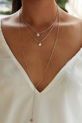گردنبند جواهر زنانه فلزی New Obsessions - کد 176750645
