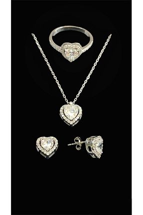 ست نقره زنانه زیرکن Starlight Diamond - کد 782321892