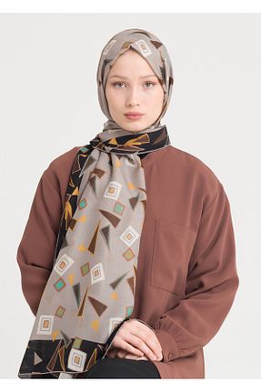 شال رنگی زنانه ابریشم Armağan - کد 804940408