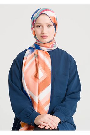 شال رنگی زنانه ابریشم Armağan - کد 804940381