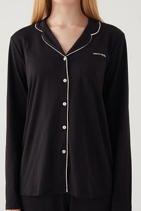 ست لباس راحتی قهوه ای زنانه ساده Pierre Cardin - کد 792096503