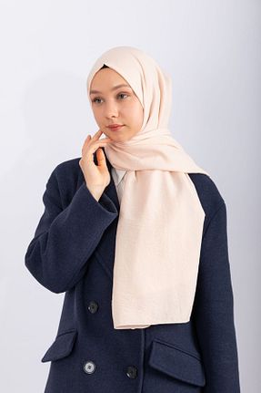 شال سرمه ای زنانه پنبه ای hijabchi - کد 804597435