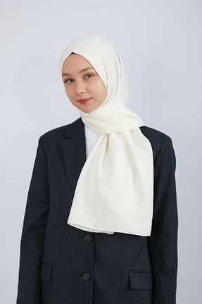 شال بژ زنانه پنبه ای hijabchi - کد 804595343