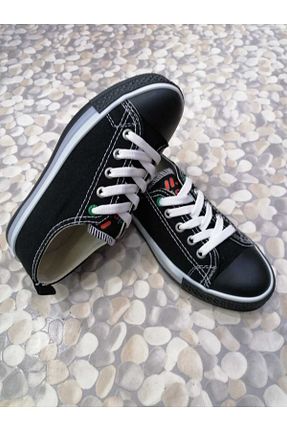 کفش اسنیکر مشکی بچه گانه بند دار Özgür Kids - کد 804525878