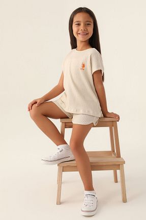 ست بالاتنه و پائین تنه بژ زنانه بافت U.S. Polo Assn. - کد 804774391