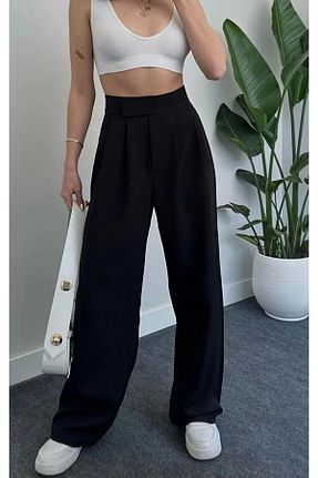 شلوار مشکی زنانه پلی استر Esr Moda - کد 804189547