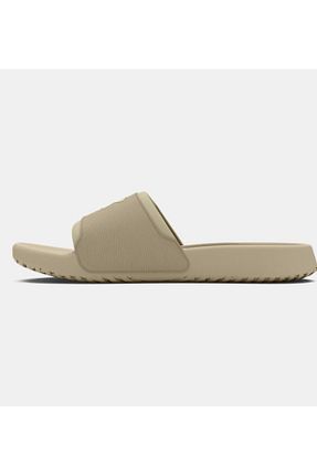 دمپائی بژ مردانه پاشنه تخت Under Armour - کد 805019014