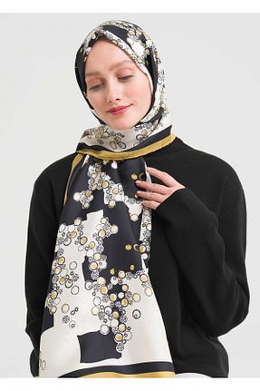 شال رنگی زنانه ابریشم Armağan - کد 804940694