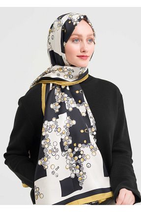 شال رنگی زنانه ابریشم Armağan - کد 804940694