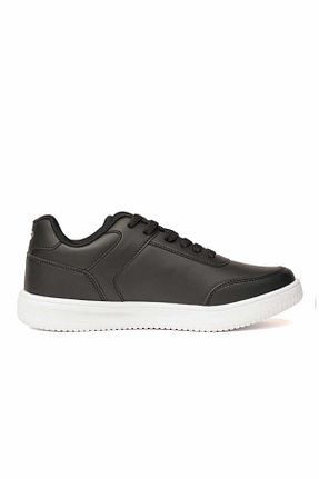 کفش اسنیکر مشکی چرم اصل hummel - کد 805378010