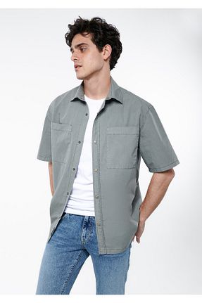 پیراهن طوسی مردانه Relaxed Mavi - کد 711357356