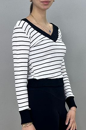 بلوز مشکی زنانه رگولار Tam Moda - کد 805400511