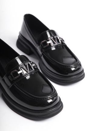 کفش کلاسیک مشکی زنانه پاشنه کوتاه ( 4 - 1 cm ) کد 805745306