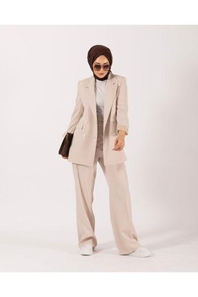ست بالاتنه و پائین تنه طوسی زنانه بافتنی Papatya Giyim İzmit - کد 805364428