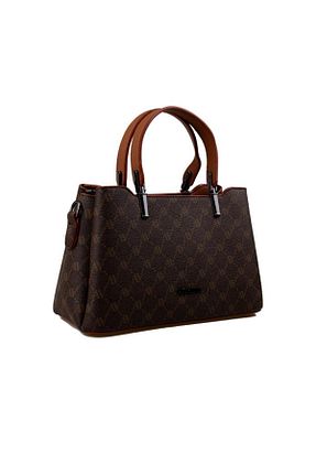 کیف دوشی قهوه ای زنانه چرم مصنوعی Armine - کد 805380897