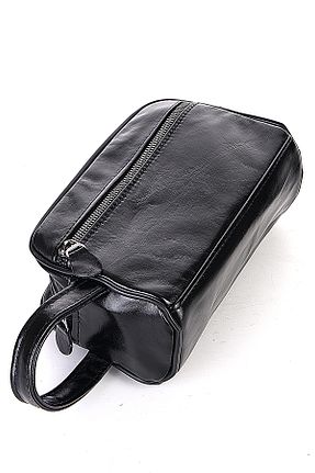 کیف دستی مشکی زنانه ابعاد کوچک fubileather - کد 781835248