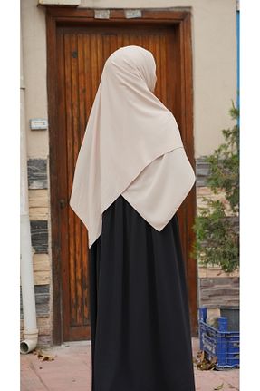 شال بژ زنانه Medine İpeği ideacorp - کد 805388033