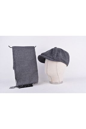 کلاه طوسی زنانه mercantoptan - کد 141792934