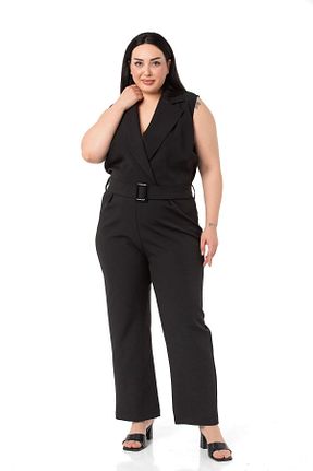 سرهمی سایز بزرگ مشکی زنانه سایز بزرگ DISENTIS MODEST - کد 805716475