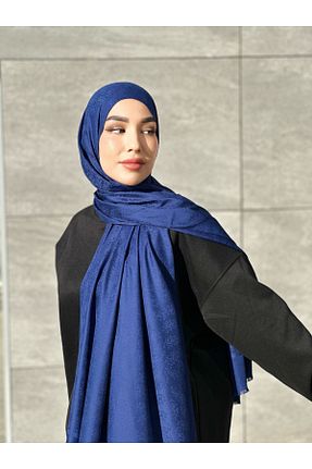 شال سرمه ای زنانه chale monde - کد 805386194