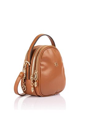 کیف دستی قهوه ای زنانه سایز متوسط Getcho - کد 680284678