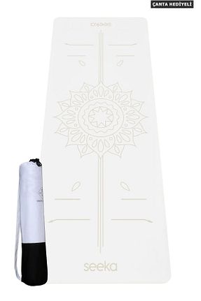 تشک و زیرانداز پیلاتس سفید 4 میلی متر Seeka Yoga - کد 634618716