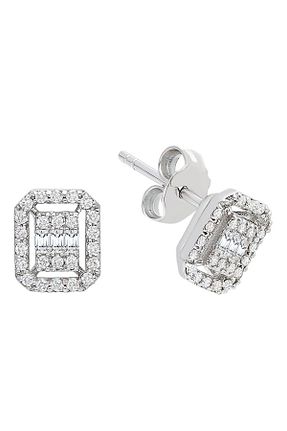 گوشواره الماس سفید فانتزی Sirius Pırlanta - کد 85698526