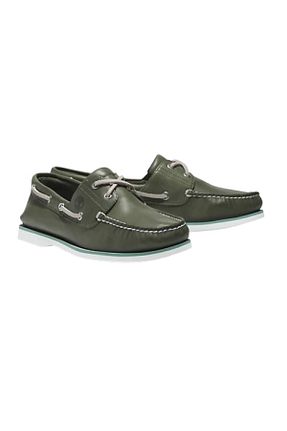 کفش اسنیکر سبز مردانه بند دار Timberland - کد 805726766