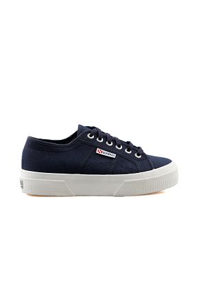 کفش اسنیکر آبی زنانه بند دار Superga - کد 805763958