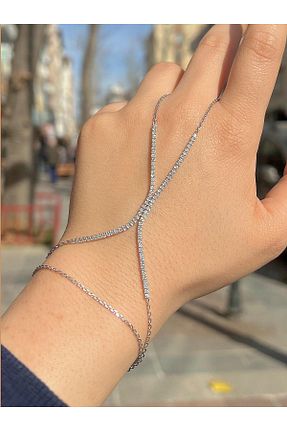 دستبند نقره زنانه 925 عیار Erer Gümüş - کد 805533833