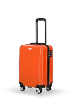 چمدان نارنجی زنانه کد 805257739