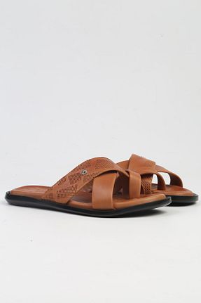 دمپائی قهوه ای مردانه پارچه ای Pierre Cardin - کد 805506862