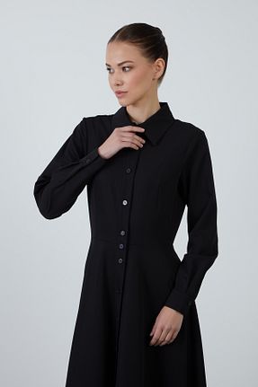 لباس مشکی زنانه بافتنی Kiwe - کد 791496213