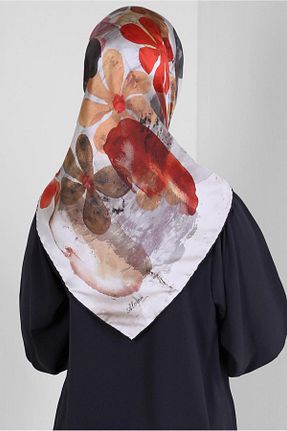 روسری مشکی پلی استر Alvina - کد 805630503